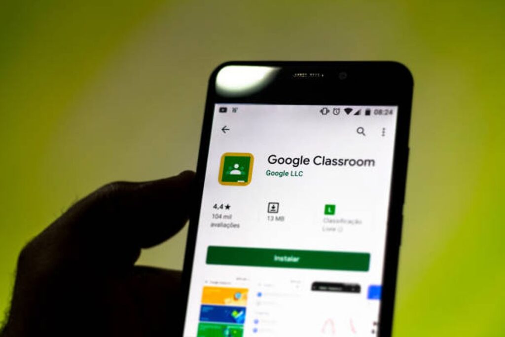 Google classroom mobile