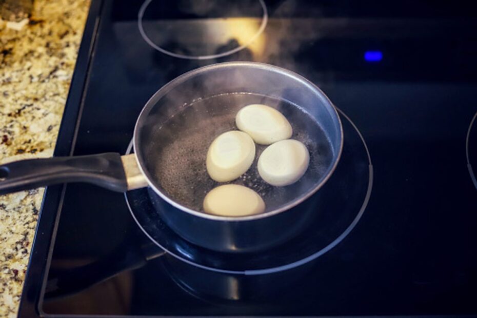 pressure cooker hard-boiled eggs