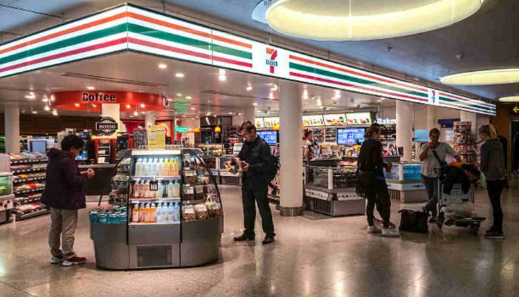 how many fastfood and food retail branches in denmark