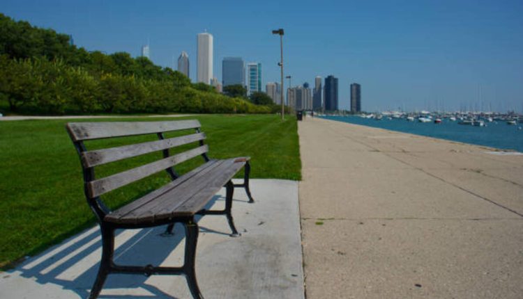 Park in Chicago's Lakeshore East Neighborhood