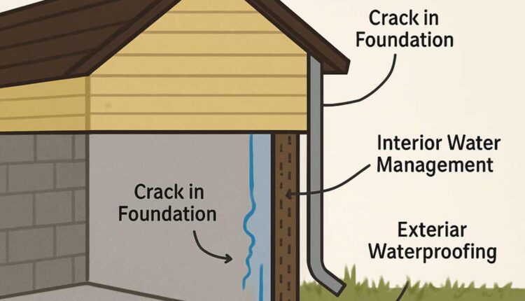 interior basement waterproofing