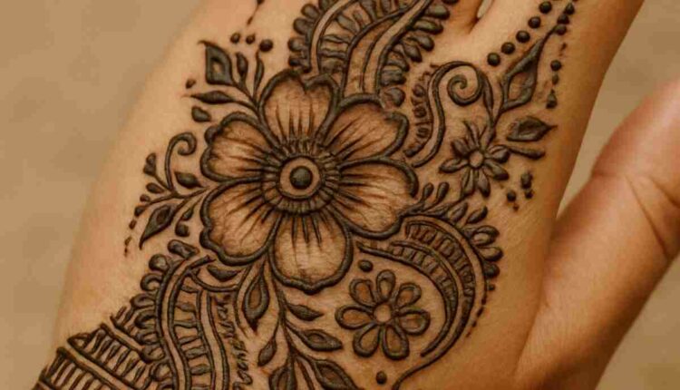 simple henna designs