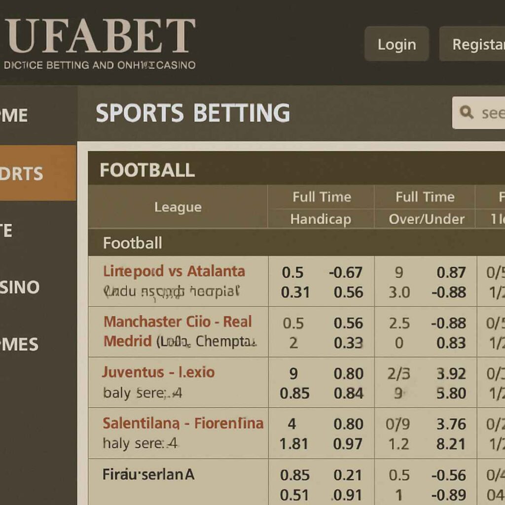 UFABET เข้าสู่ระบบเว็บตรง