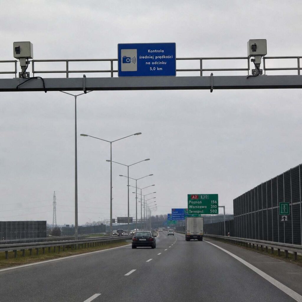 odcinkowy pomiar prędkości